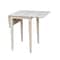 International Concepts Rectangle Small Dropleaf Table, Unfinished, 36 W, 20.6 L, 29 in H, Wood, Unfinished T-2236D - alternate 8